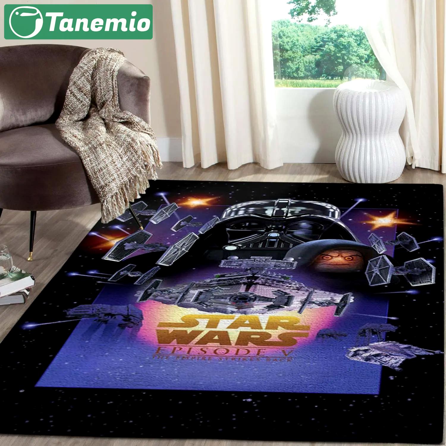Darth vader star wars movies area rugs living room carpet fn271221 rug Rectangle Rug