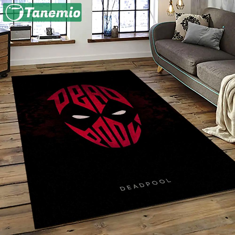 Deadpool marvel movie retangle carpet area rug home decor best gift for fan and friends dp21 Rectangle Rug