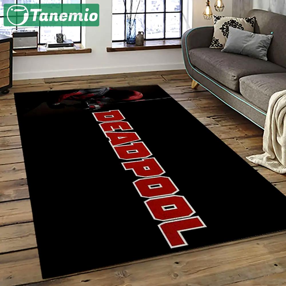 Deadpool marvel movie retangle carpet area rug home decor best gift for fan and friends dp23 Rectangle Rug