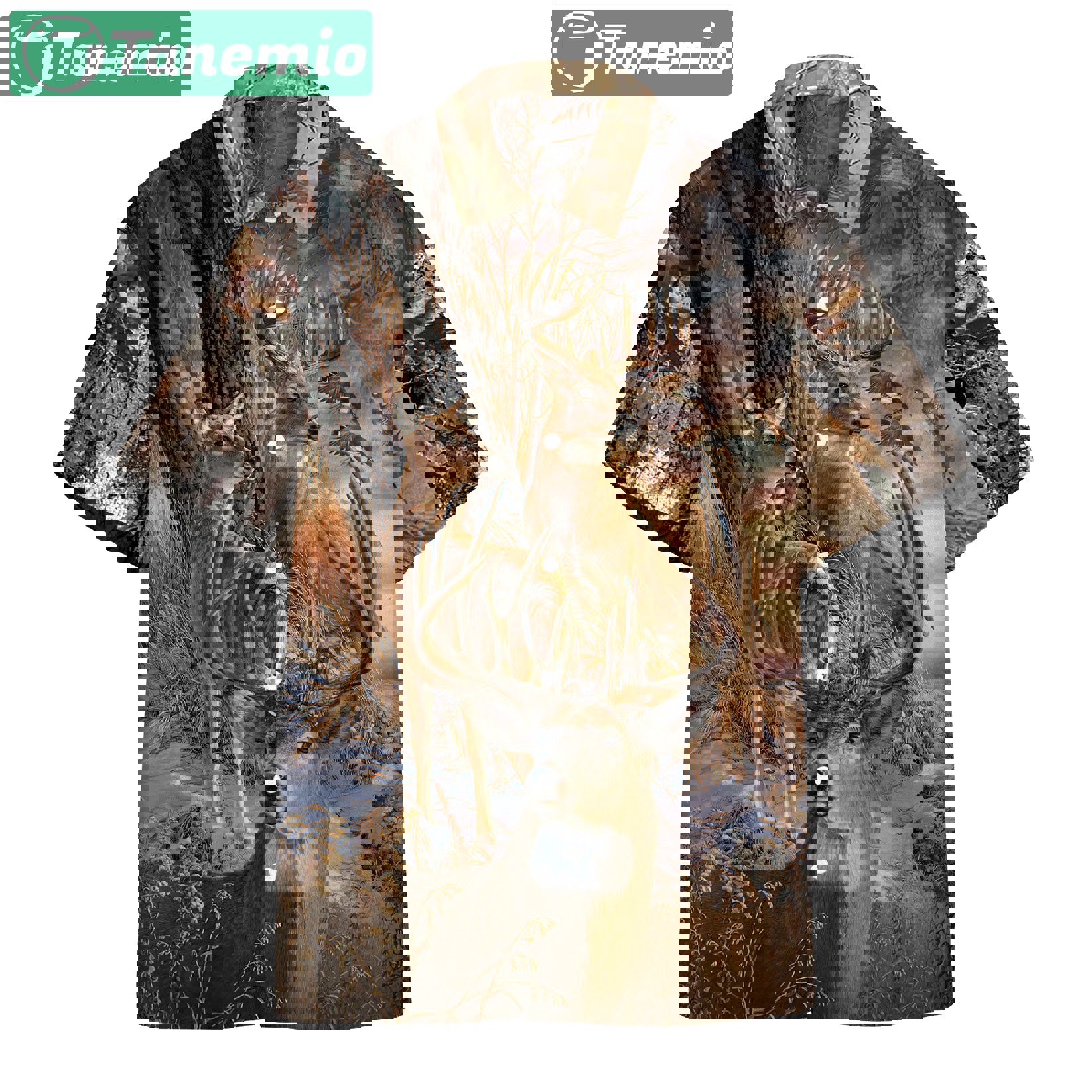 Deer hunting hawaii shirt Hawaii Shirt Shorts & Flip Flops