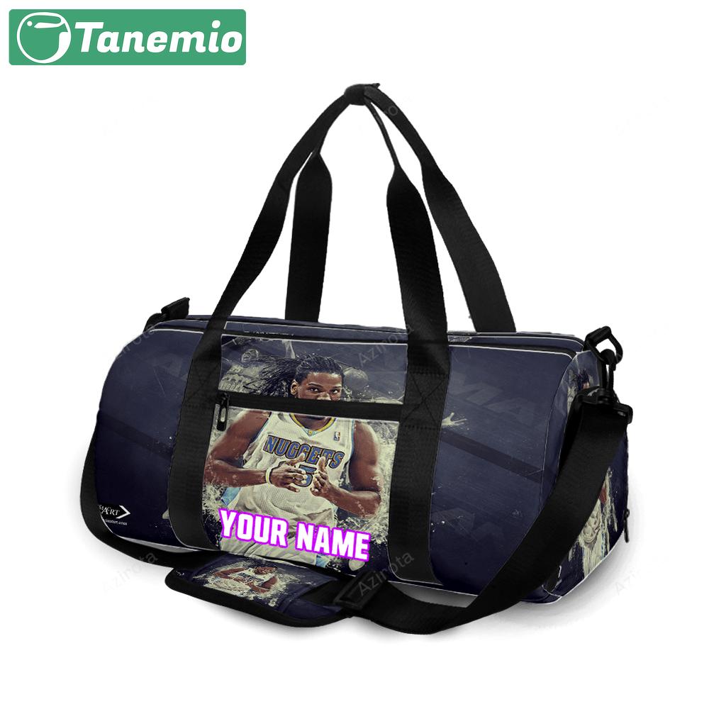 Denver nuggets kenneth faried3 personalized name travel bag gym bag 157 Travel Bag