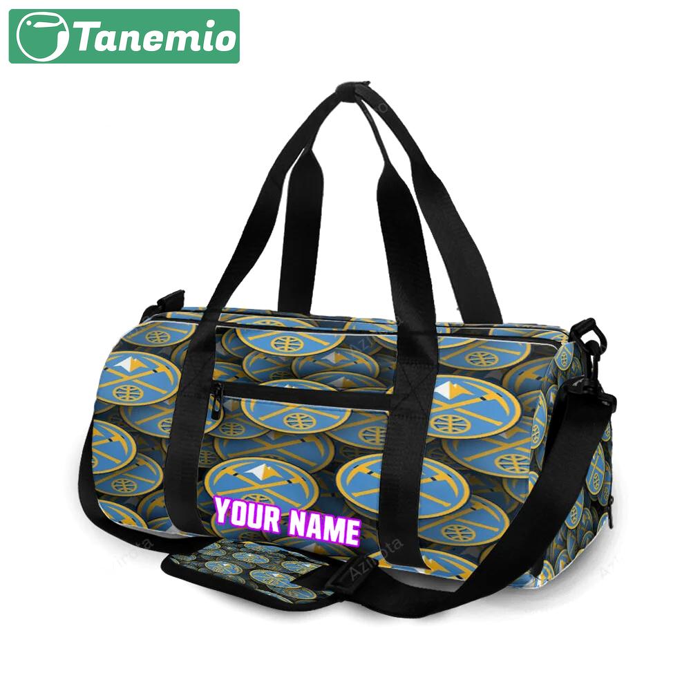 Denver nuggets2 personalized name travel bag gym bag 1874 Travel Bag