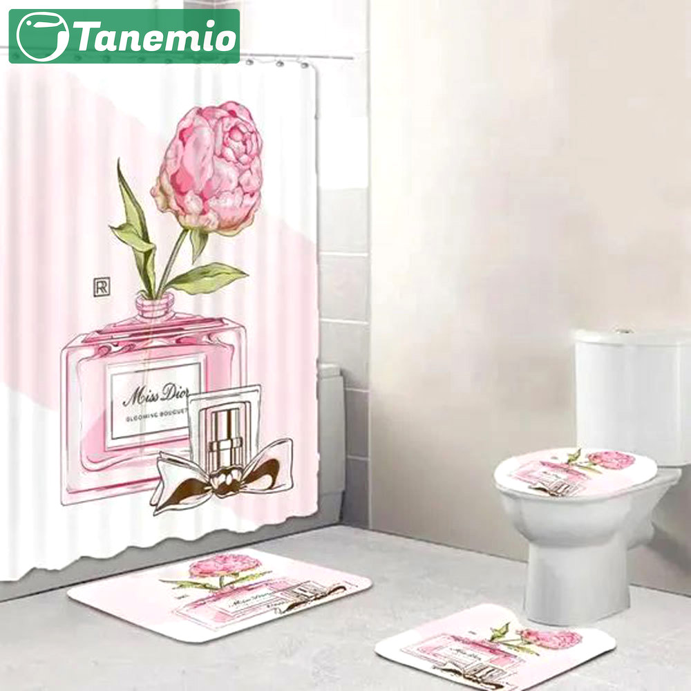 Dior perfume luxury fashion brand home decor bath mat hypebeast bathroom sets Bathroom Set