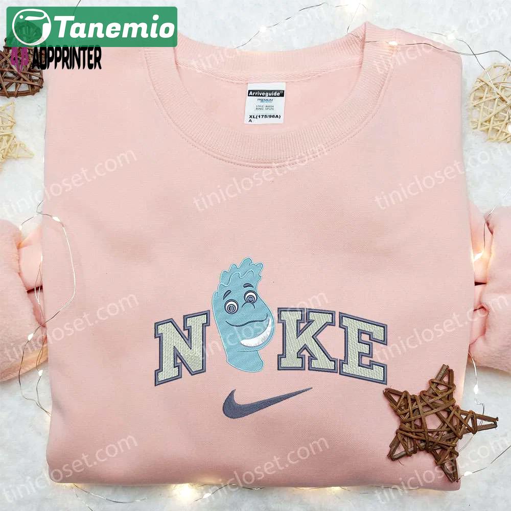 Disney embroidered shirt nike inspired t-shirt wade ripple elemental sweatshirt Embroidered Shirt