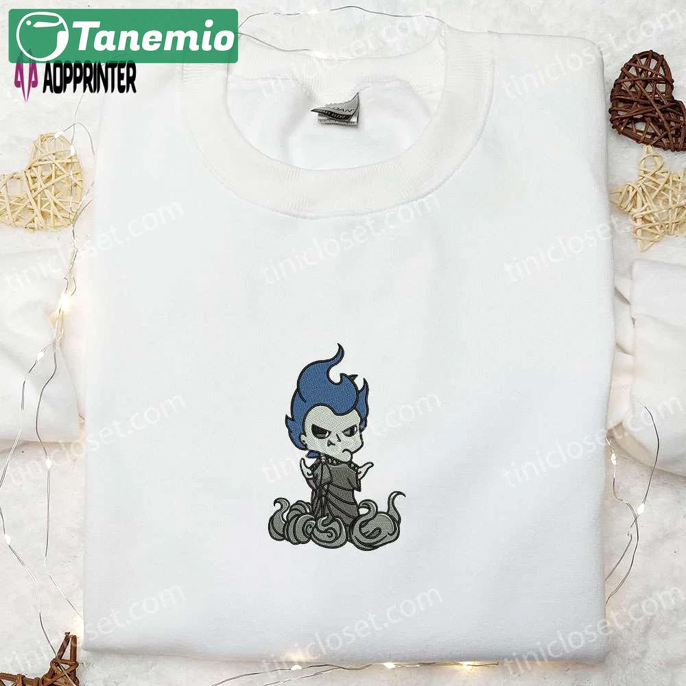 Disney halloween family shirts: hercules hades embroidered sweatshirt & spirit halloween t-shirts Embroidered Shirt