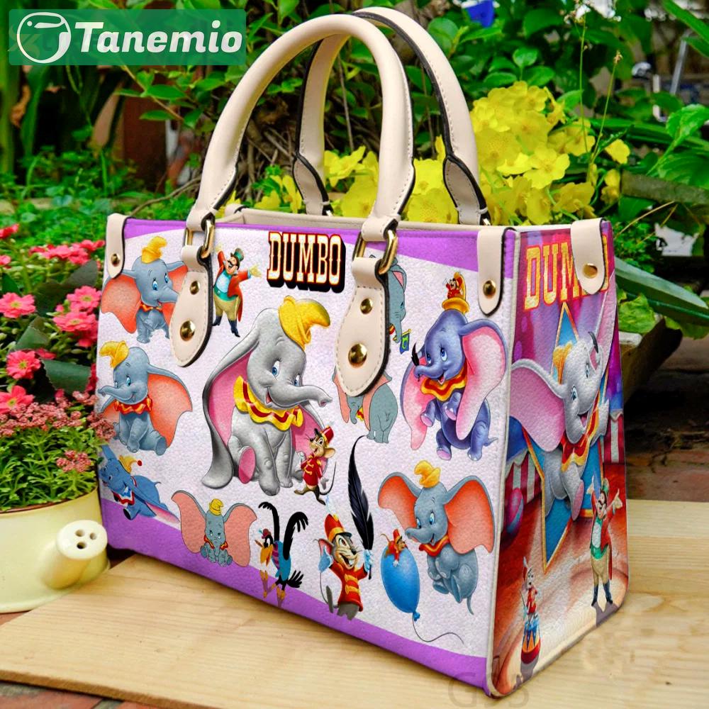 Disney s dumbo leather hand bag gift for women’s day – perfect women s day gift g95 3581 Women Leather Hand Bag