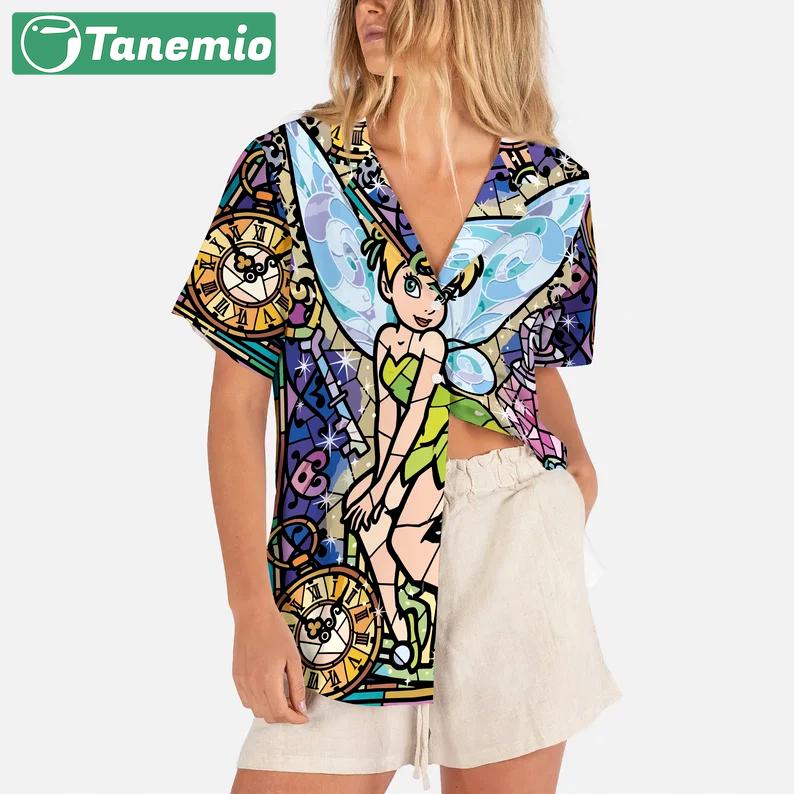Disney tinker bell hawaiian shirt Hawaii Shirt Shorts & Flip Flops