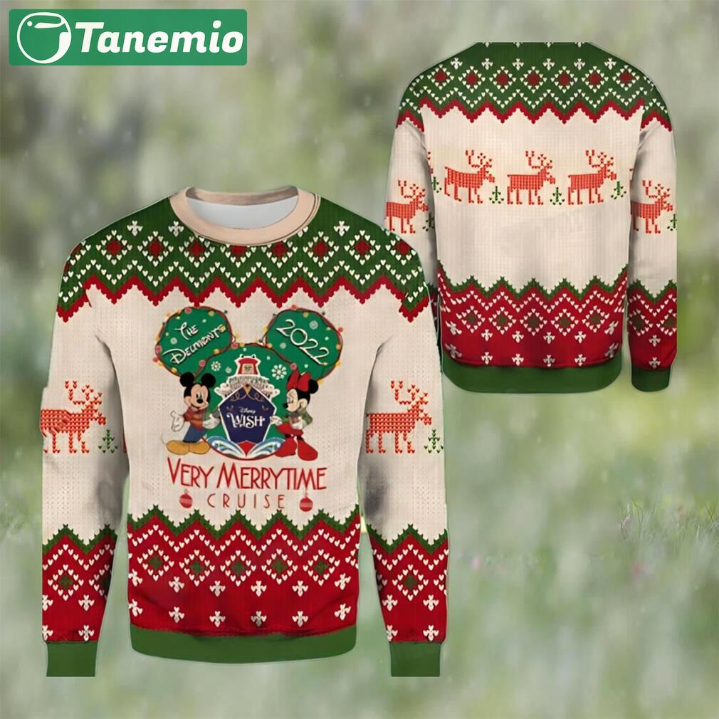 Disney very merrytime cruise ugly christmas sweater mickey mouse gifts Christmas Ugly Sweater