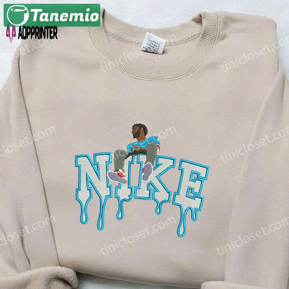 Drake x nike embroidered shirt – nba sport custom design Embroidered Shirt