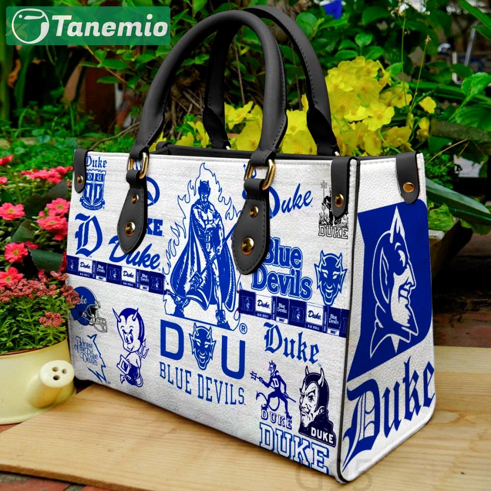 Duke blue devils love i10 leather bag for women gift 1161 Women Leather Hand Bag