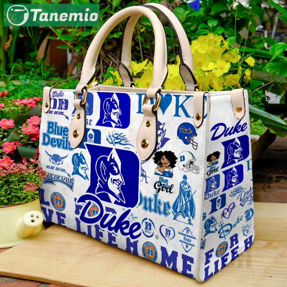 Duke blue devils lover leather bag for women gift 2182 Women Leather Hand Bag