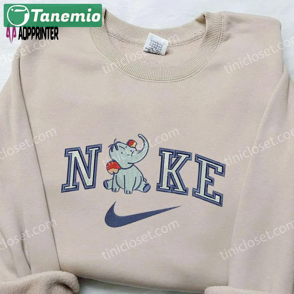 Dumbo sit x nike embroidered shirt: custom stylish & exclusive design Embroidered Shirt