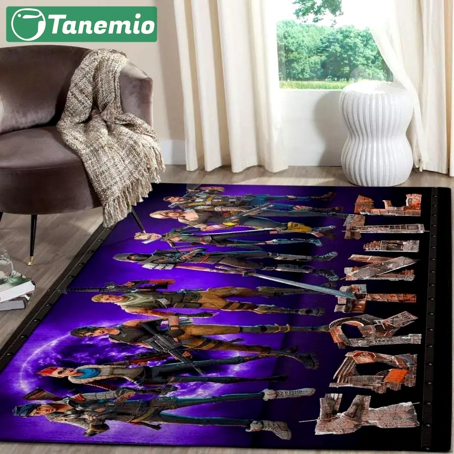 Electric guitar pattern print area rug living room rug home decor Rectangle Rug
