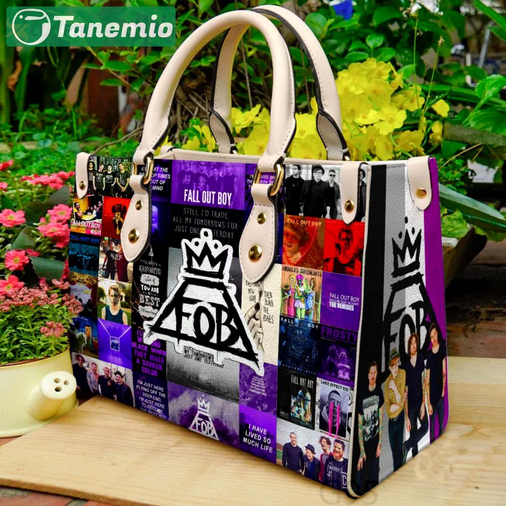 Fashionable fall out boy leather hand bag gift for women’s day gift for women s day – g95 109 Women Leather Hand Bag
