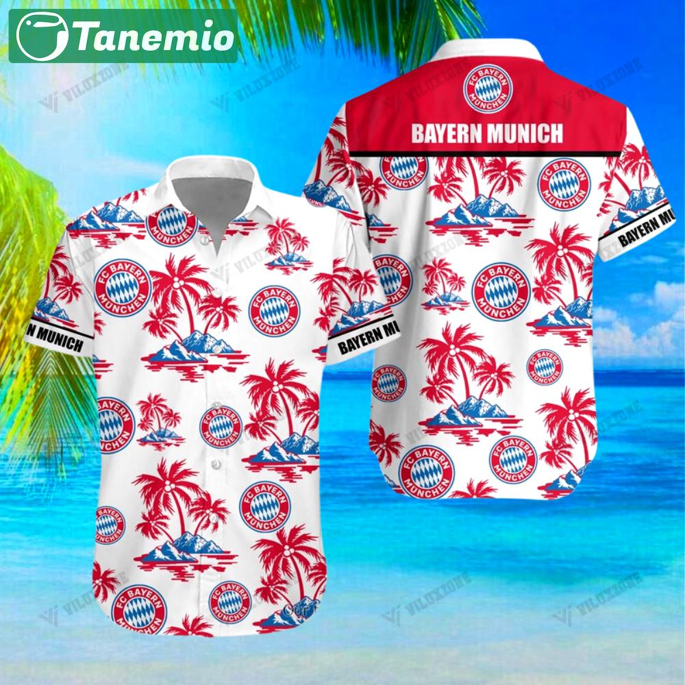 Fc bayern munich hawaiian shirt Hawaii Shirt Shorts & Flip Flops