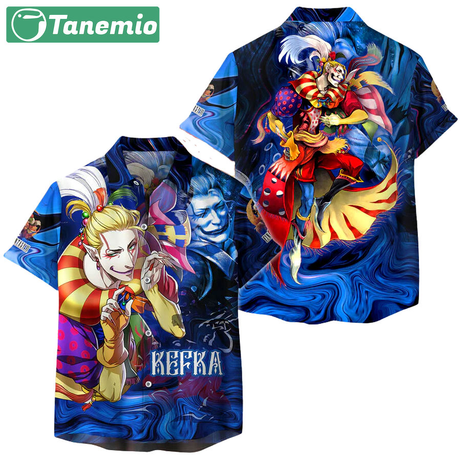 Final fantasy vi kefka hawaiian shirt Hawaii Shirt Shorts & Flip Flops
