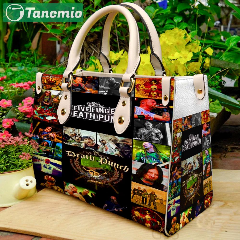 Five finger death punch 1 leather bag g95 1837 Women Leather Hand Bag