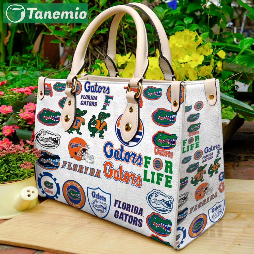 Florida gators lover leather bag for women gift 1763 Women Leather Hand Bag