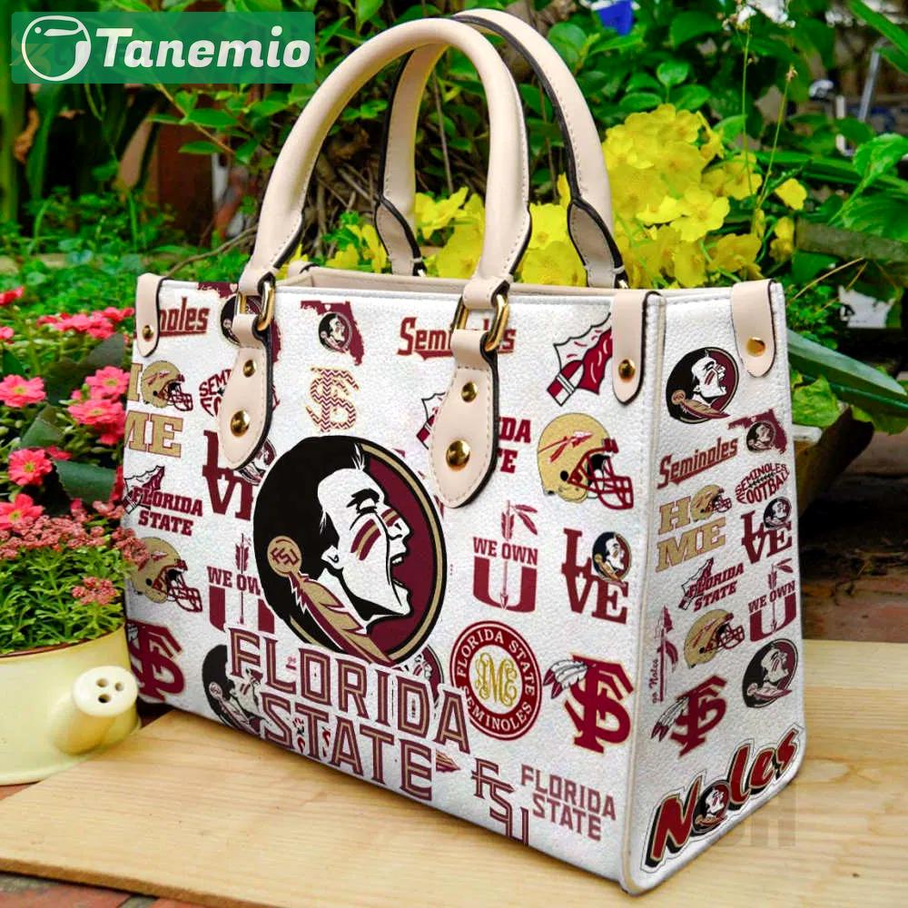 Florida state seminoles 1 leather handbag gift for women 481 Women Leather Hand Bag