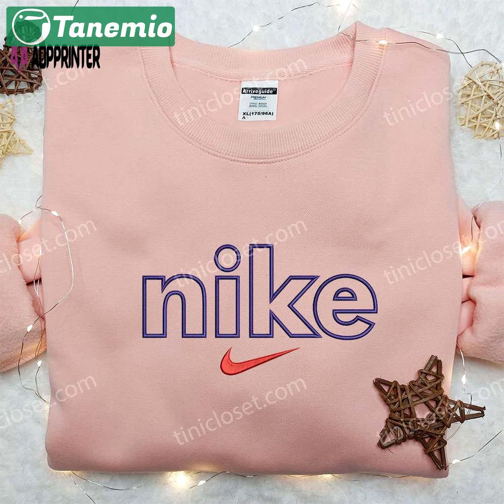 Futura x nike embroidered shirt – unique gift for wife custom design Embroidered Shirt
