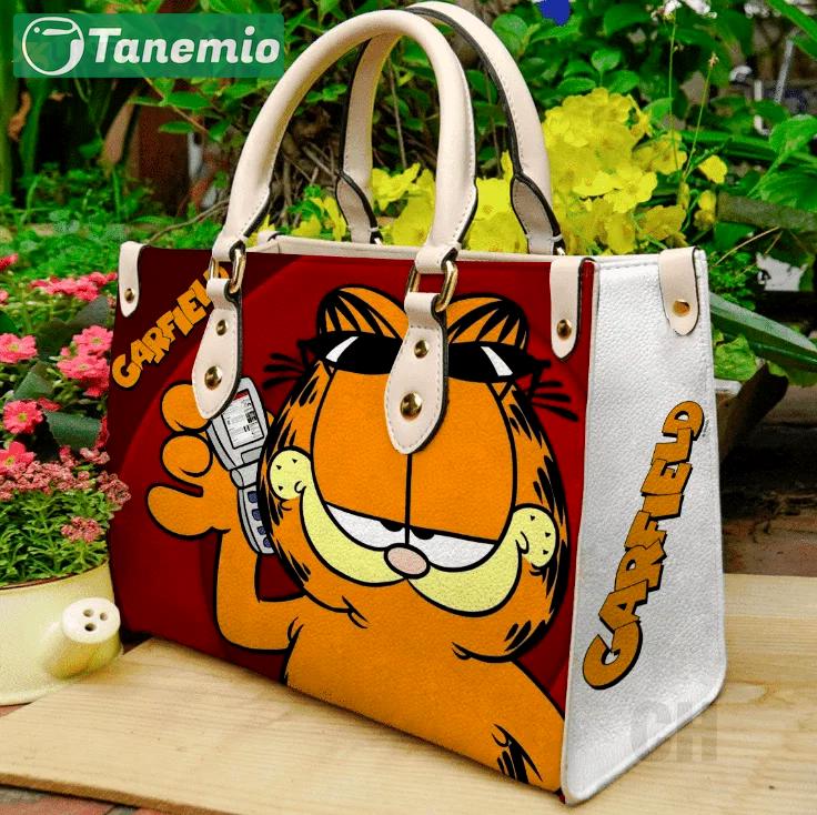 Garfield 1 leather handbag gift for women 4327 Women Leather Hand Bag