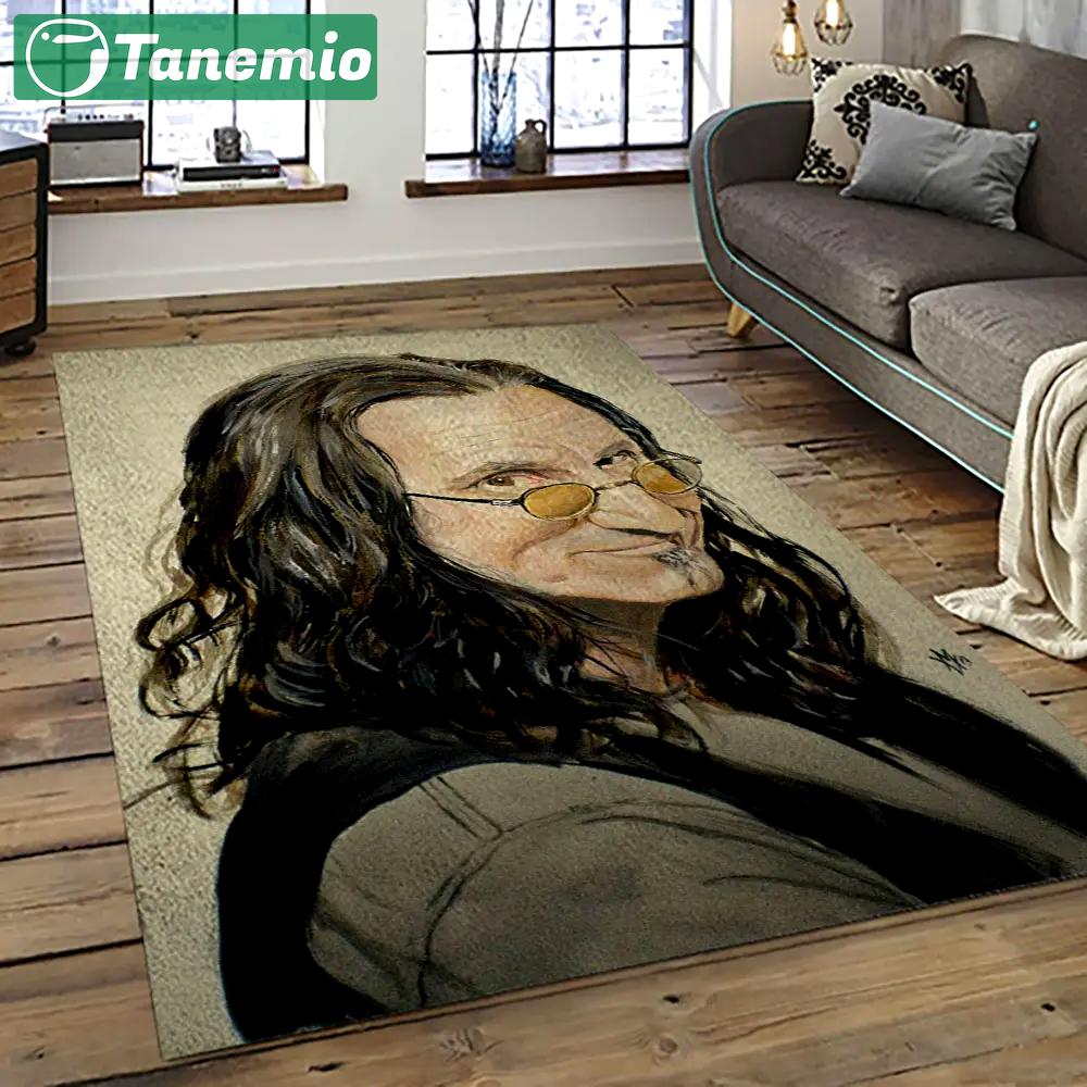 Geddy lee rapper hiphop music retangle carpet area rug home decor best gift for fan and friends gl14 Rectangle Rug