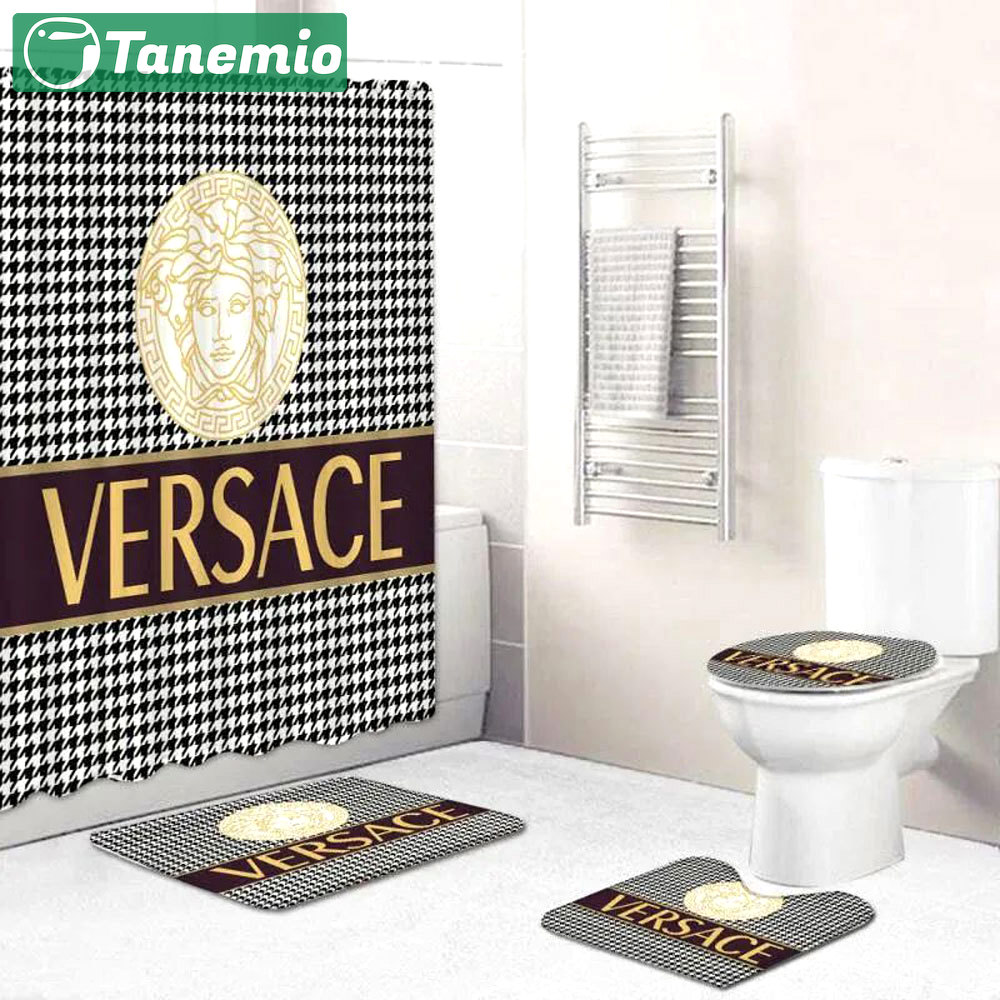 Gianni versace hypebeast bath mat home decor luxury fashion brand bathroom sets Bathroom Set