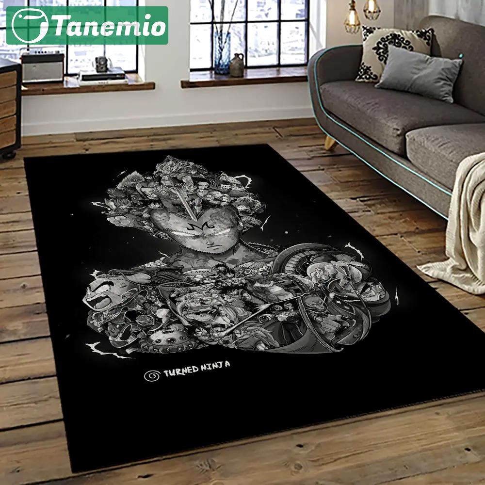 Goku characters cartoon movie carpet rectangle area rug for living room bedroom decor gku35 Rectangle Rug