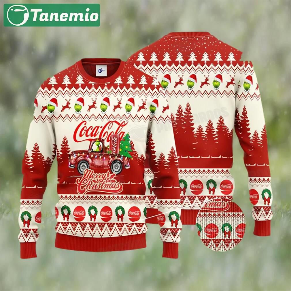 Grinch coca cola merry christmas ugly christmas sweater funny gift Christmas Ugly Sweater