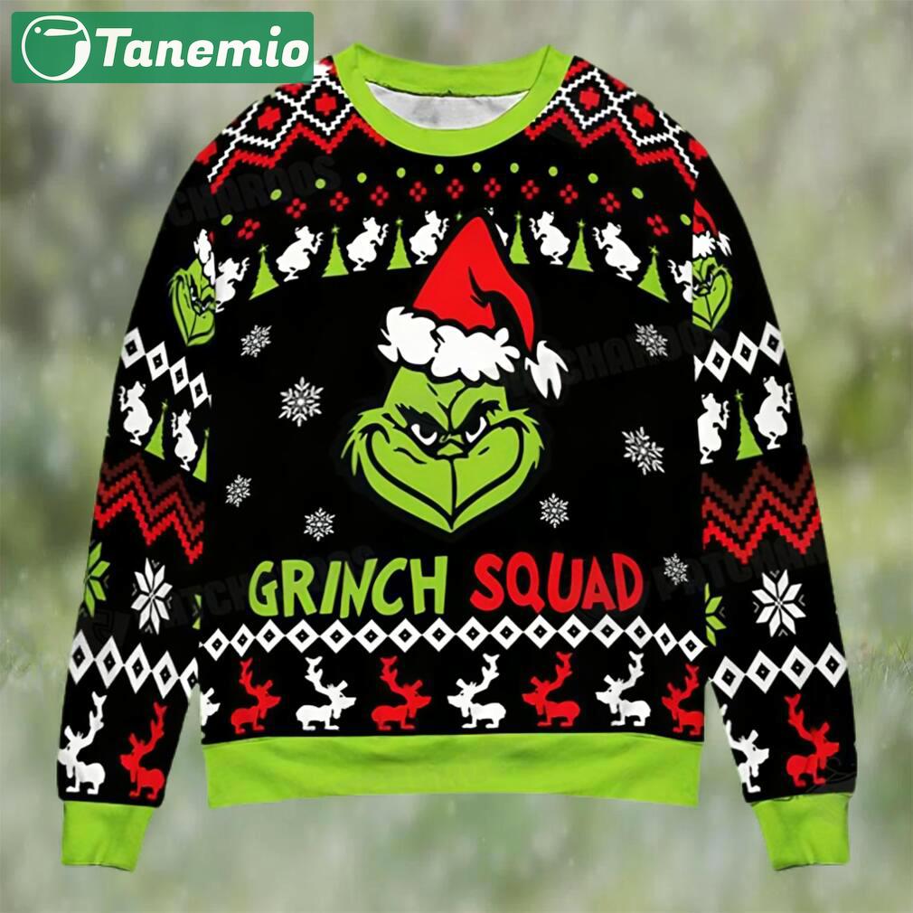 Grinch squad ugly christmas sweater xmas gift Christmas Ugly Sweater