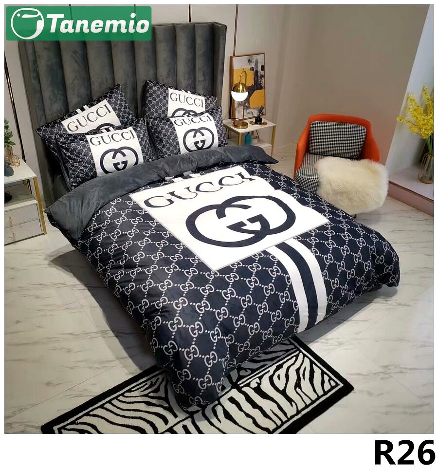 Gucci bedding sets model 17 luxury brand bedding set duvet cover  home decoration Bedding Sets