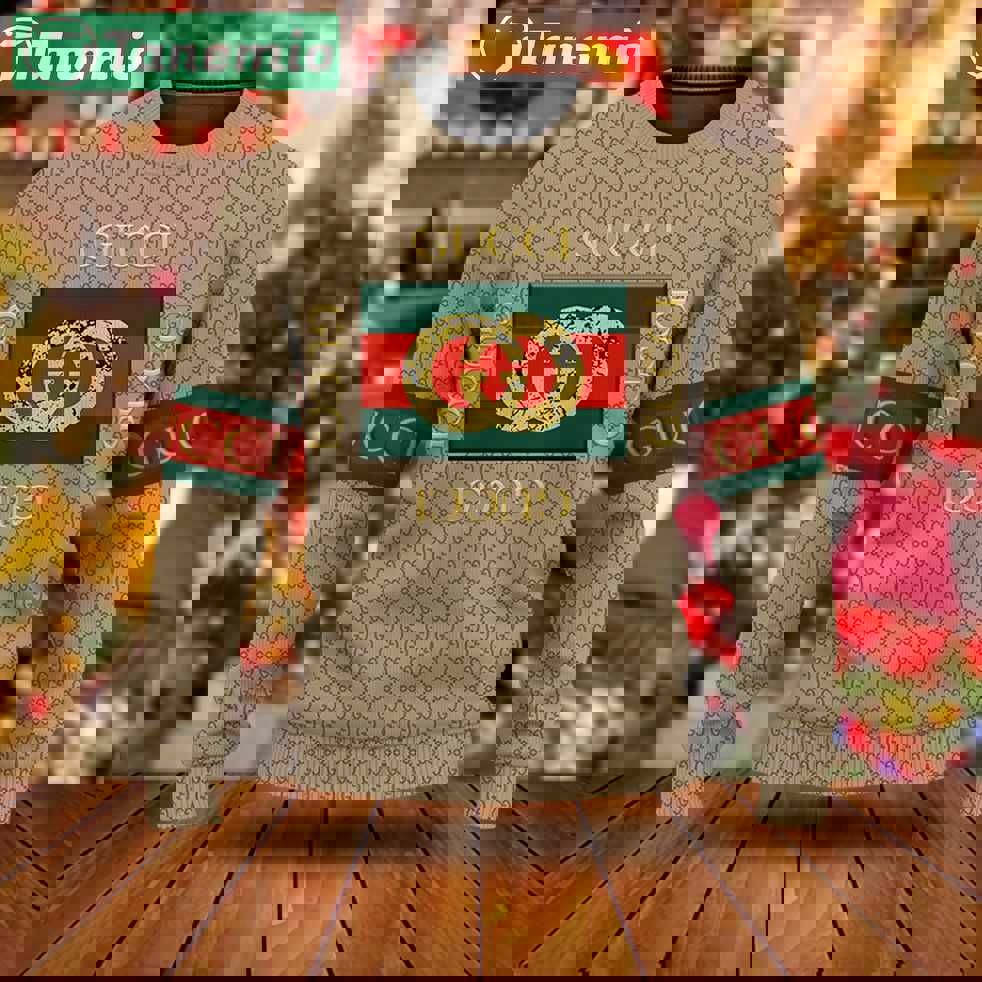 Gucci luxury ugly christmas sweater ucs1021 Christmas Ugly Sweater