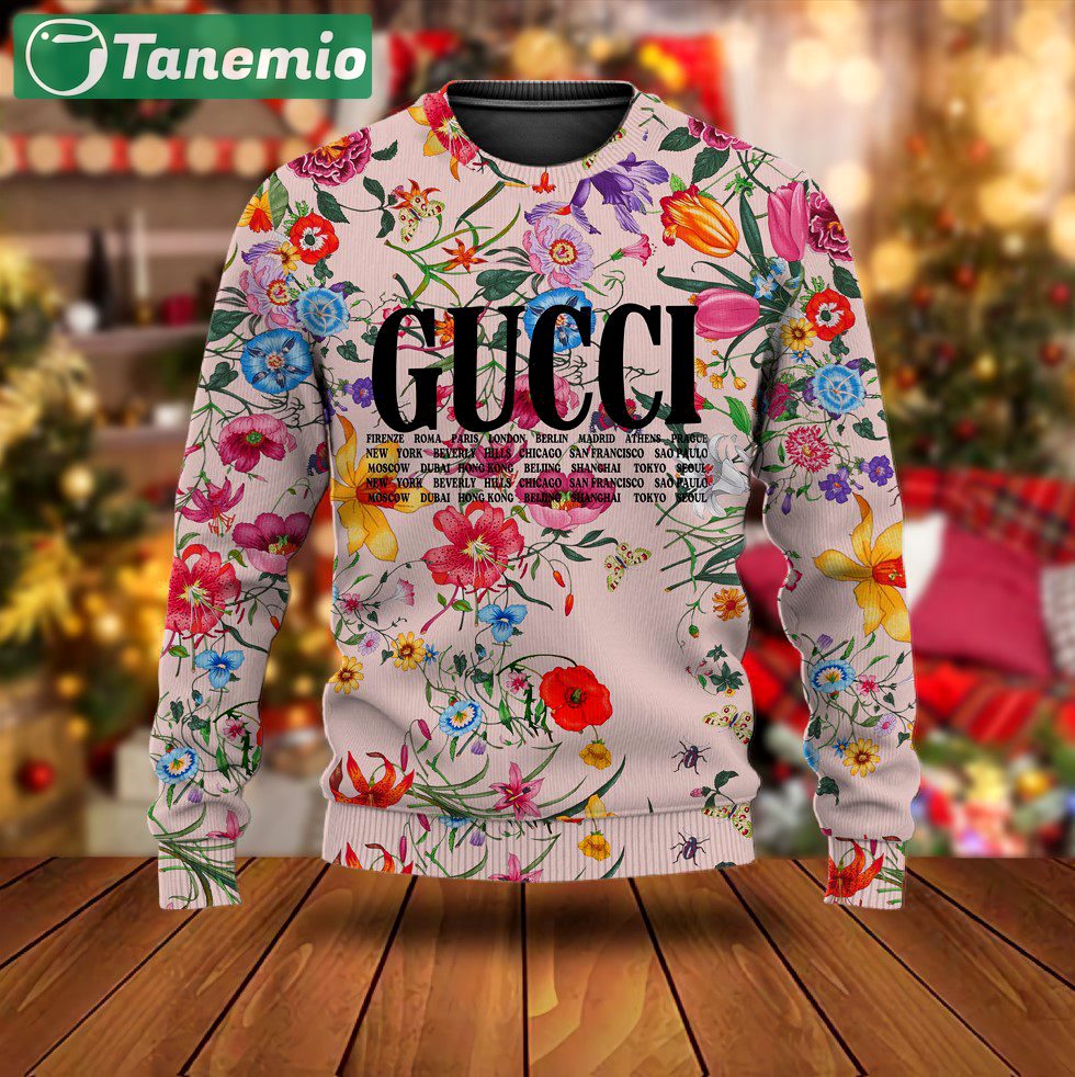 Gucci luxury ugly christmas sweater ucs1032 Christmas Ugly Sweater