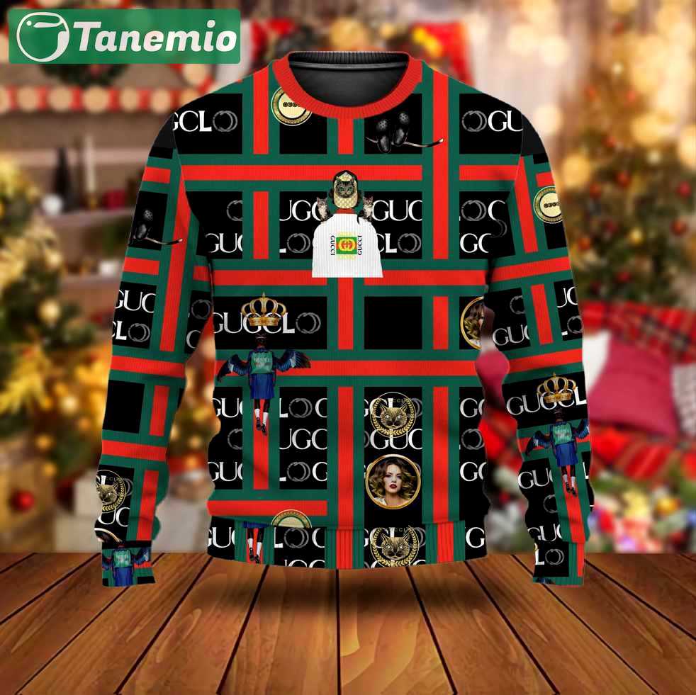 Gucci luxury ugly christmas sweater ucs1033 Christmas Ugly Sweater