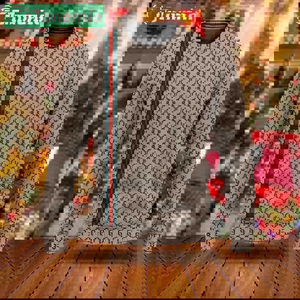 Gucci luxury ugly christmas sweaterhot 2025 style 115 Christmas Ugly Sweater