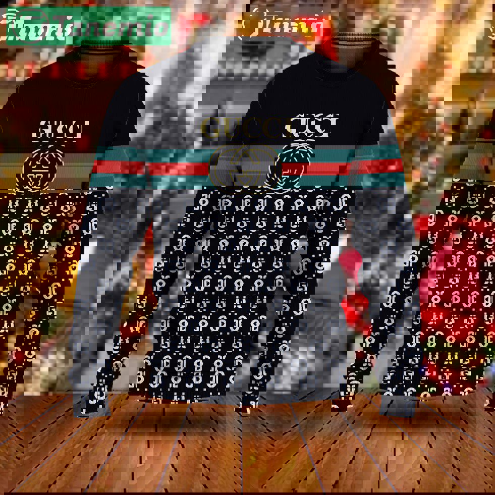 Gucci luxury ugly christmas sweaterhot 2025 style 151 Christmas Ugly Sweater
