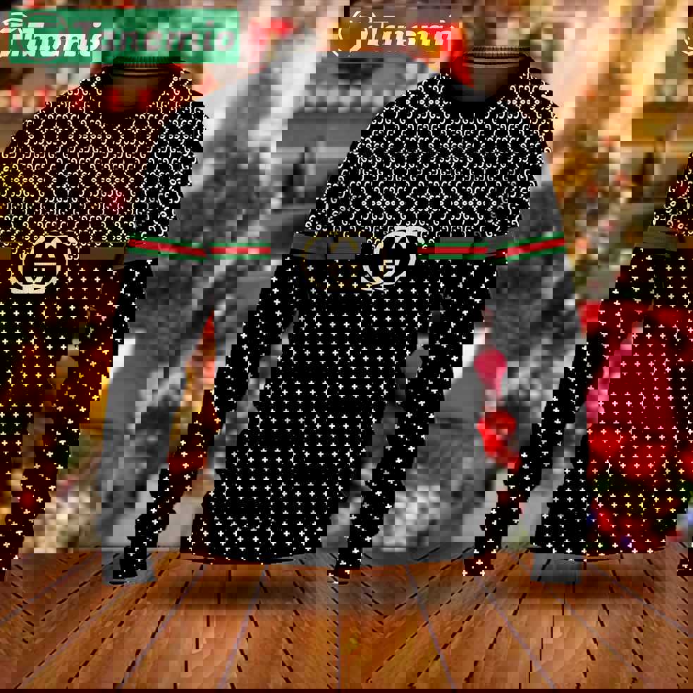 Gucci luxury ugly christmas sweaterhot 2025 style 945 Christmas Ugly Sweater