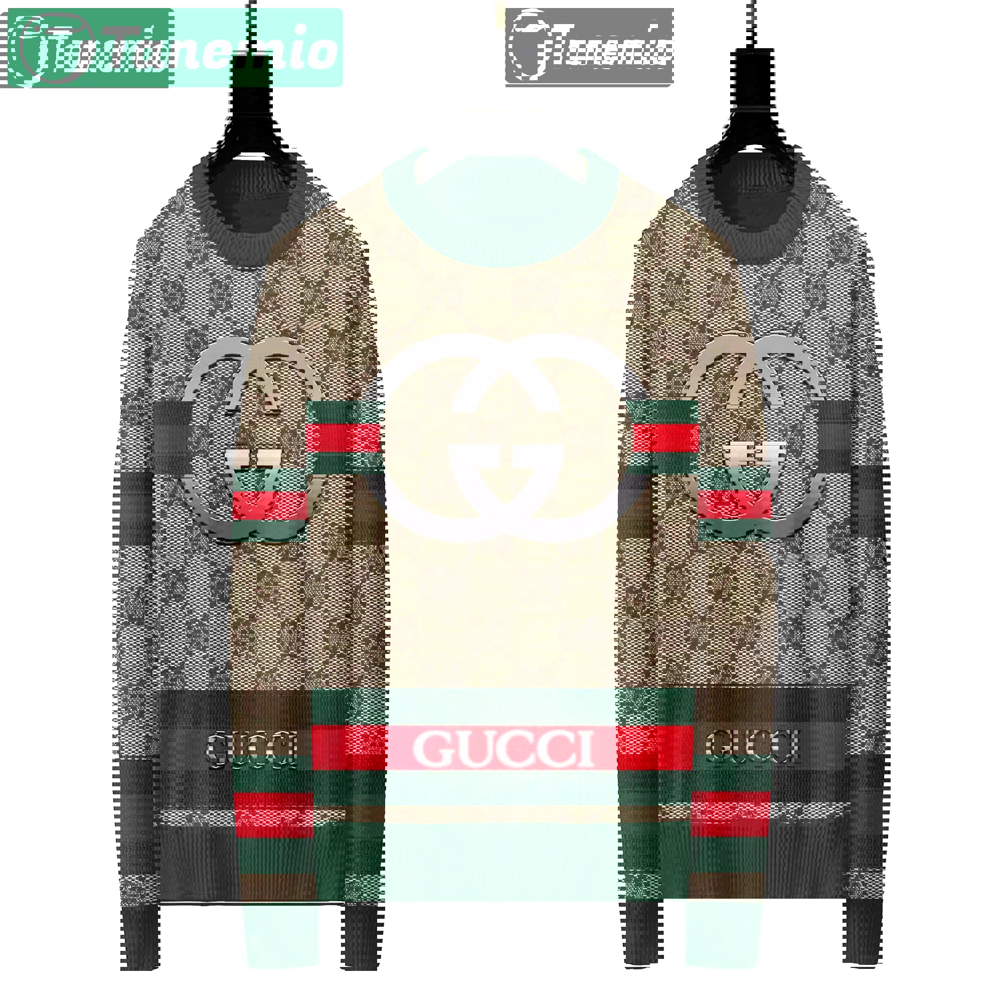 Gucci luxury ugly sweater for winter  hot 2024 style 525 Christmas Ugly Sweater