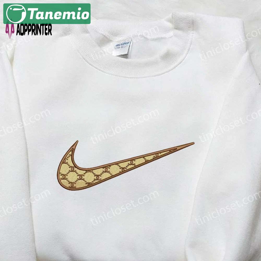 Gucci x nike embroidered sweatshirt – best nike inspired birthday gift ideas Embroidered Shirt