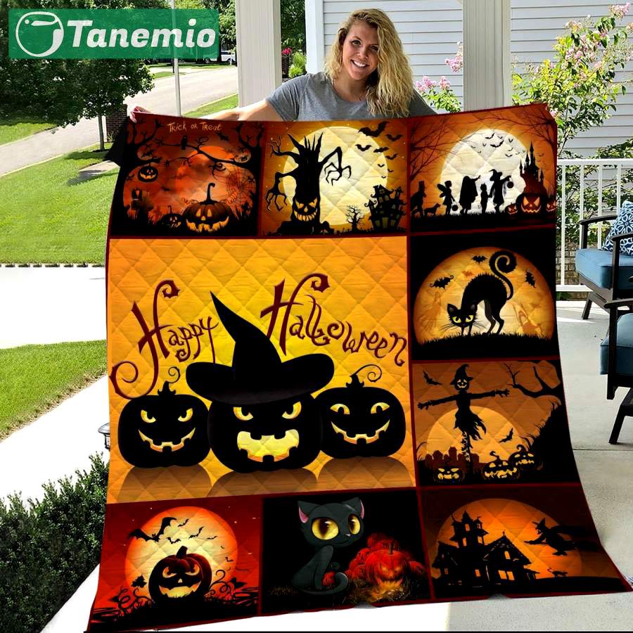 Halloween decorations halloween like quilt blanket christmas gift ideas Quilt Blanket