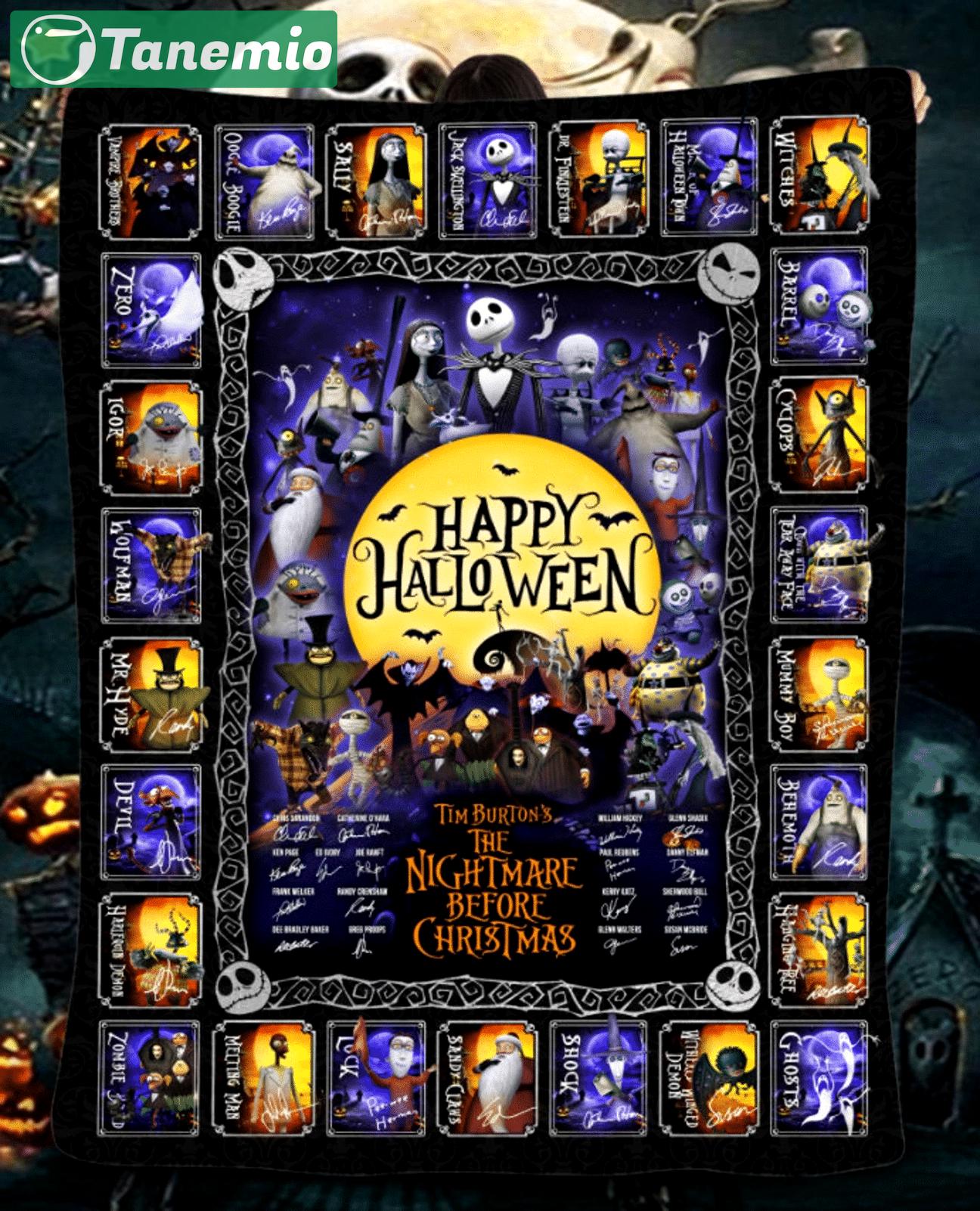 Halloween decorations horror movie halloween quilt blanket Quilt Blanket