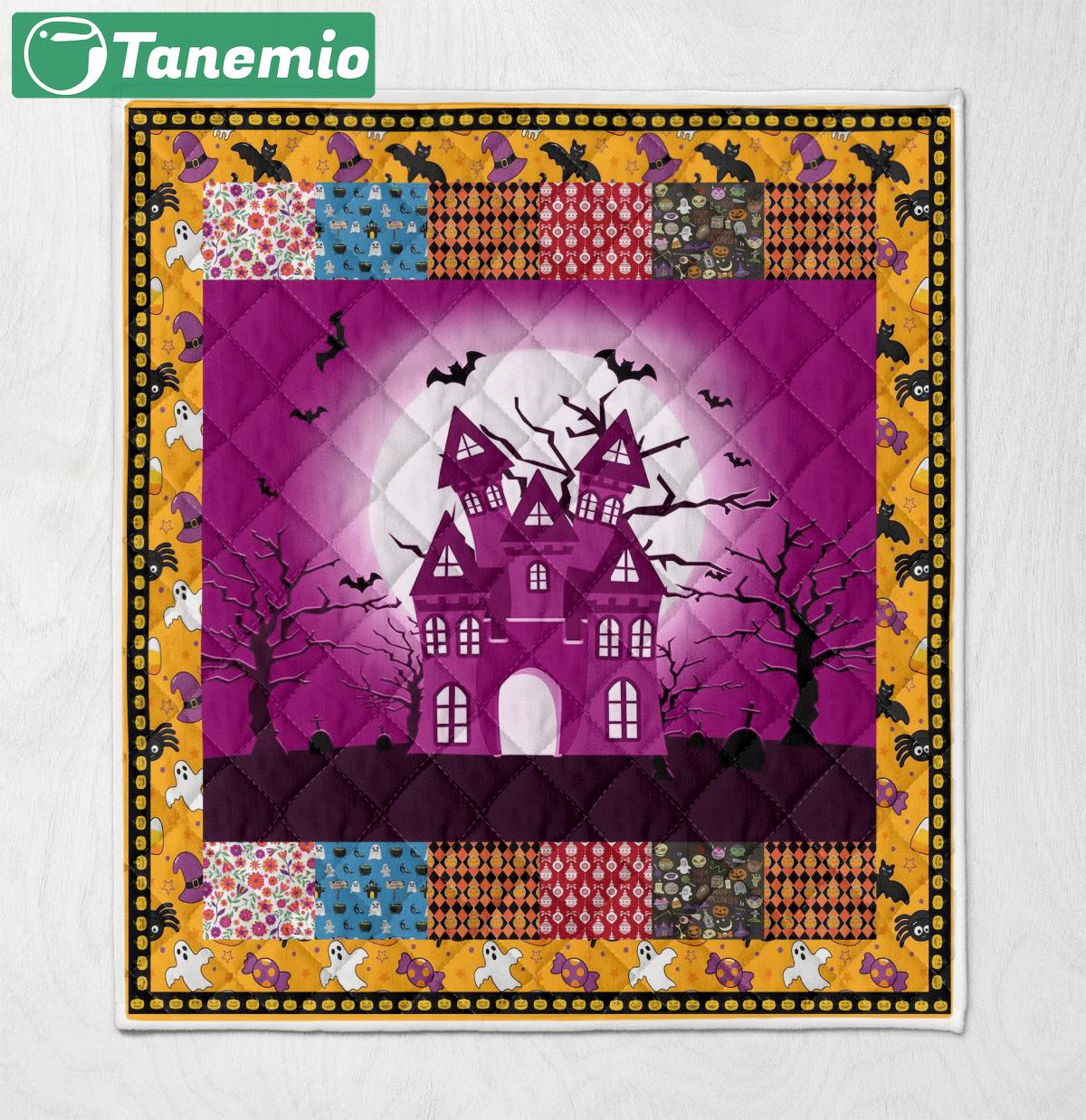 Halloween decorations wooni halloween quilt blanket wn1512127 Quilt Blanket
