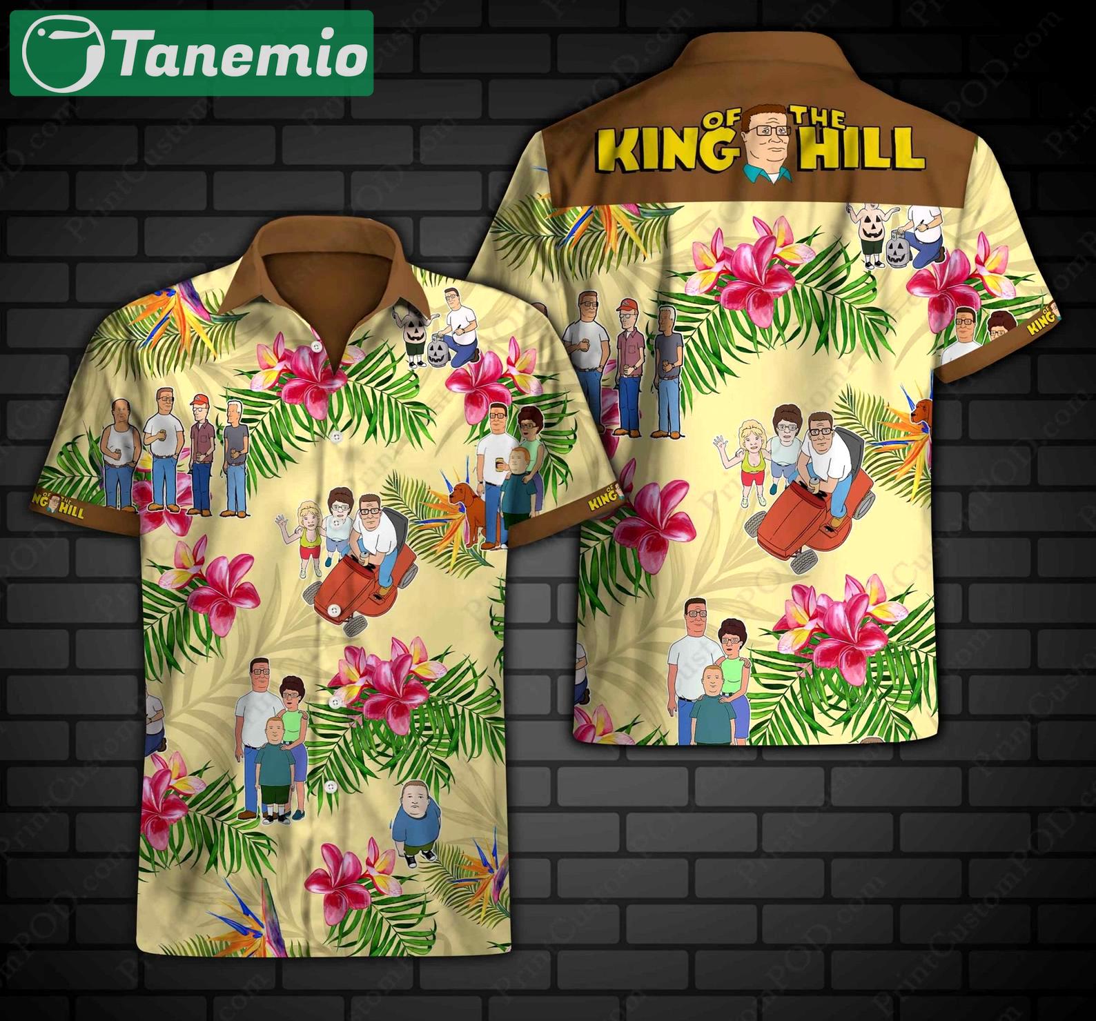 Hank hill hawaiian shirt Hawaii Shirt Shorts & Flip Flops