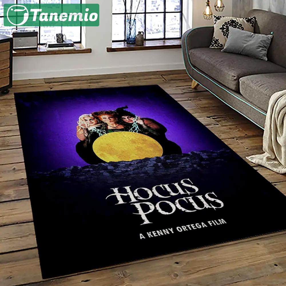 Hocus pocus supernatural comedy film movie carpet area rug home decor halloween gift best present for friends hps42 Rectangle Rug