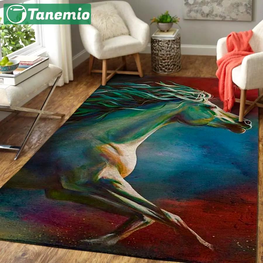 Horse rug runner rug living room rug home decor rb7a8e7e5213 Rectangle Rug