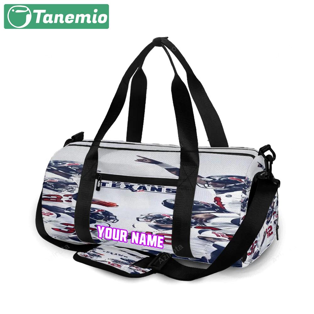 Houston texans we are texans1 personalized name travel bag gym bag 1950 Travel Bag