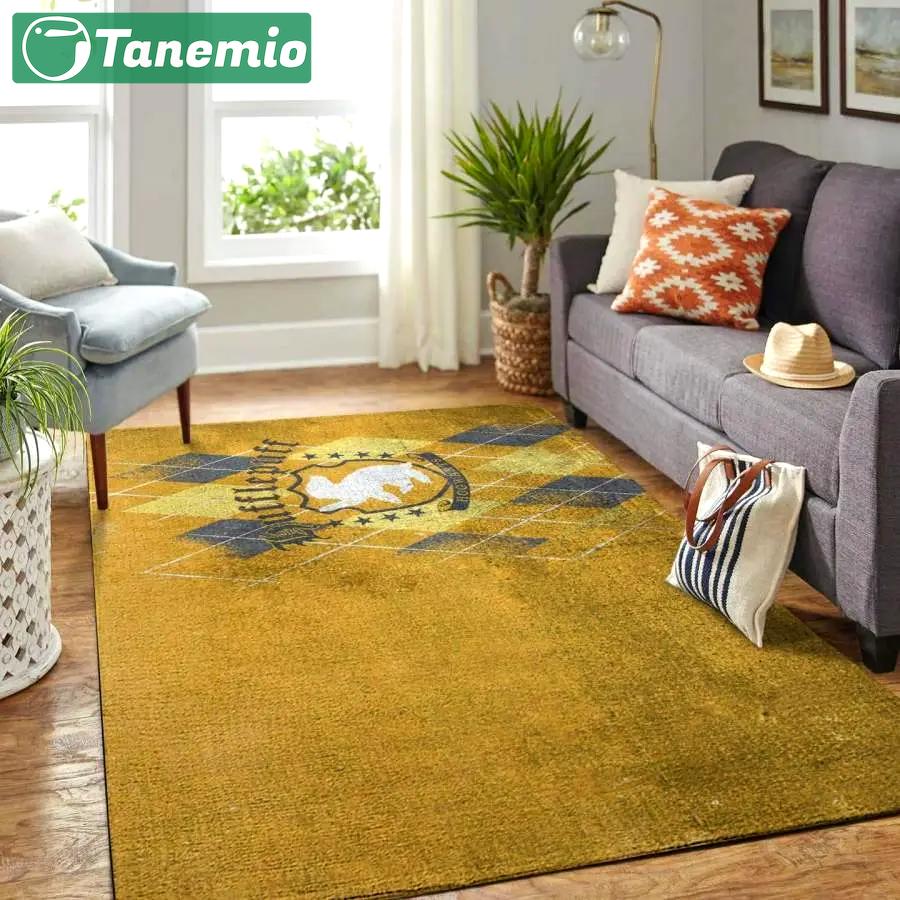 Hufflepuff harry potter area rug living room rug home decor floor decor rcdd81f31482 Rectangle Rug