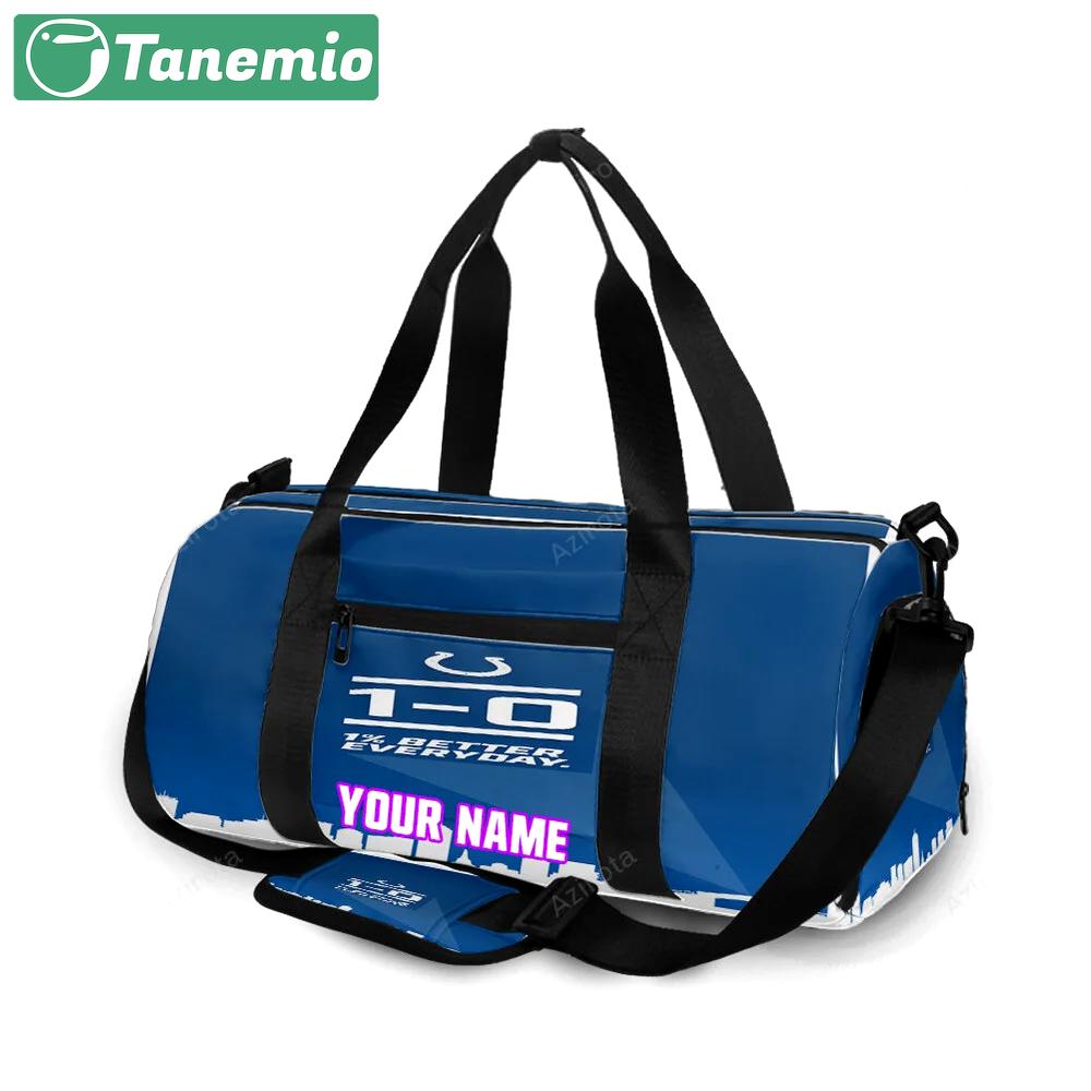 Indianapolis colts better everyday personalized name travel bag gym bag 100 Travel Bag