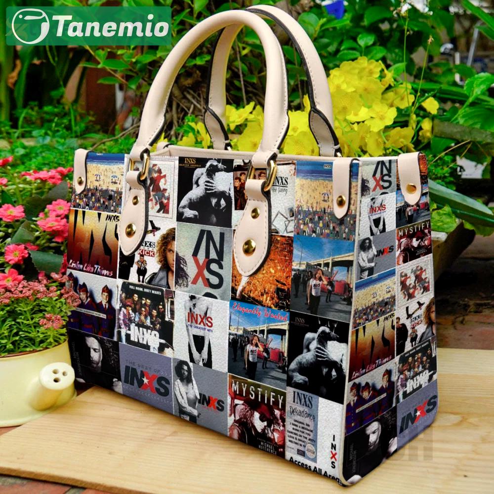 Inxs band leather bag for women gift 1486 Women Leather Hand Bag