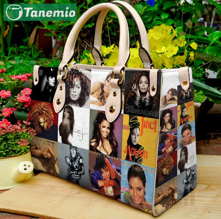 Janet jackson 4 leather handbag 2 2448 Women Leather Hand Bag